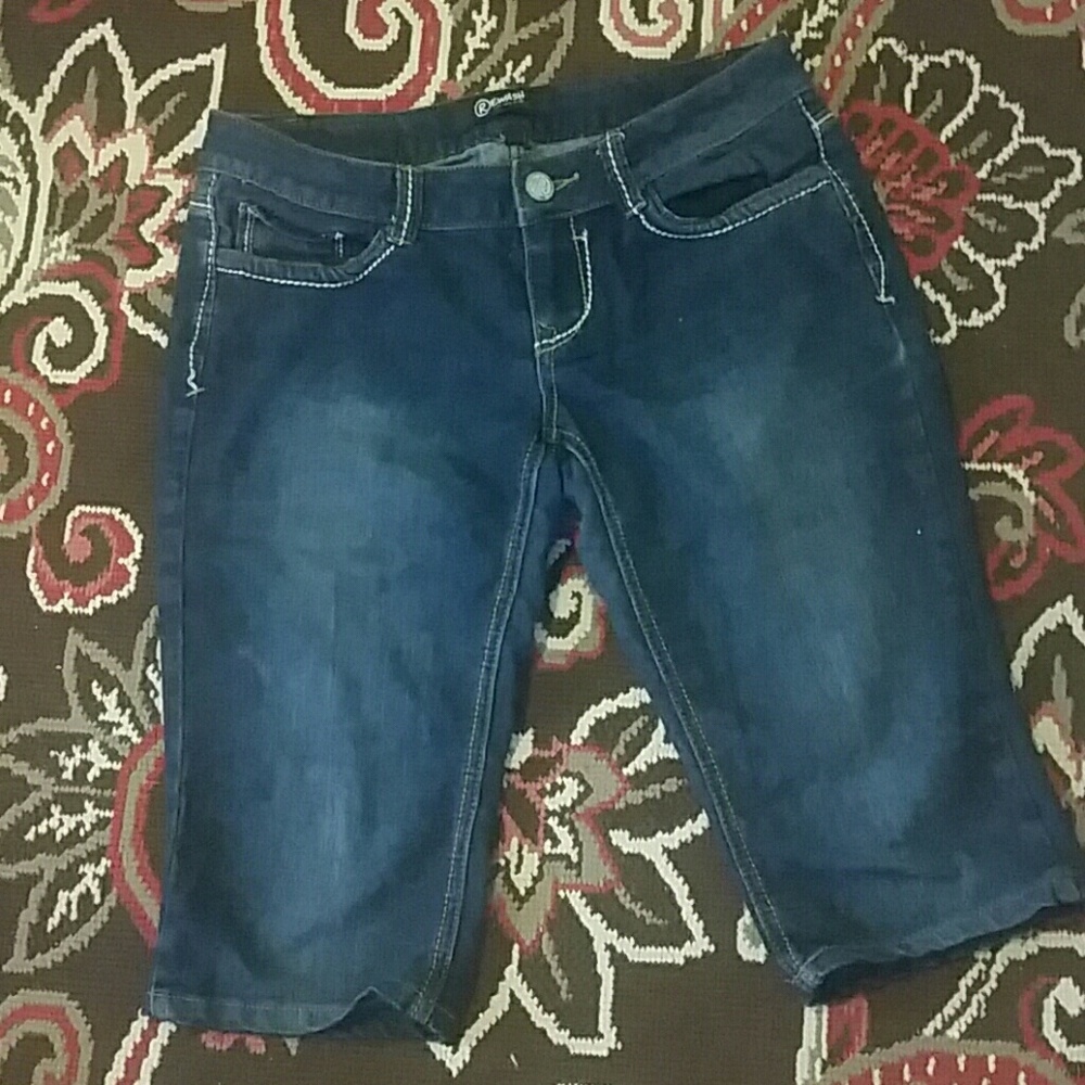 Denim jeans shorts shorts